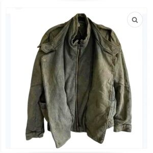 We the Free Chunky Military Bomber Style Jacket Free People XS